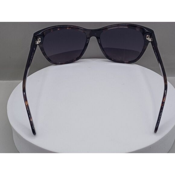 Nine West NW557S Womens Full Rim Square Tortoise Shell Smoke Lens Sunglasses main image 7